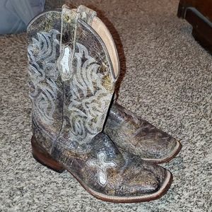 Leather Skin Boots